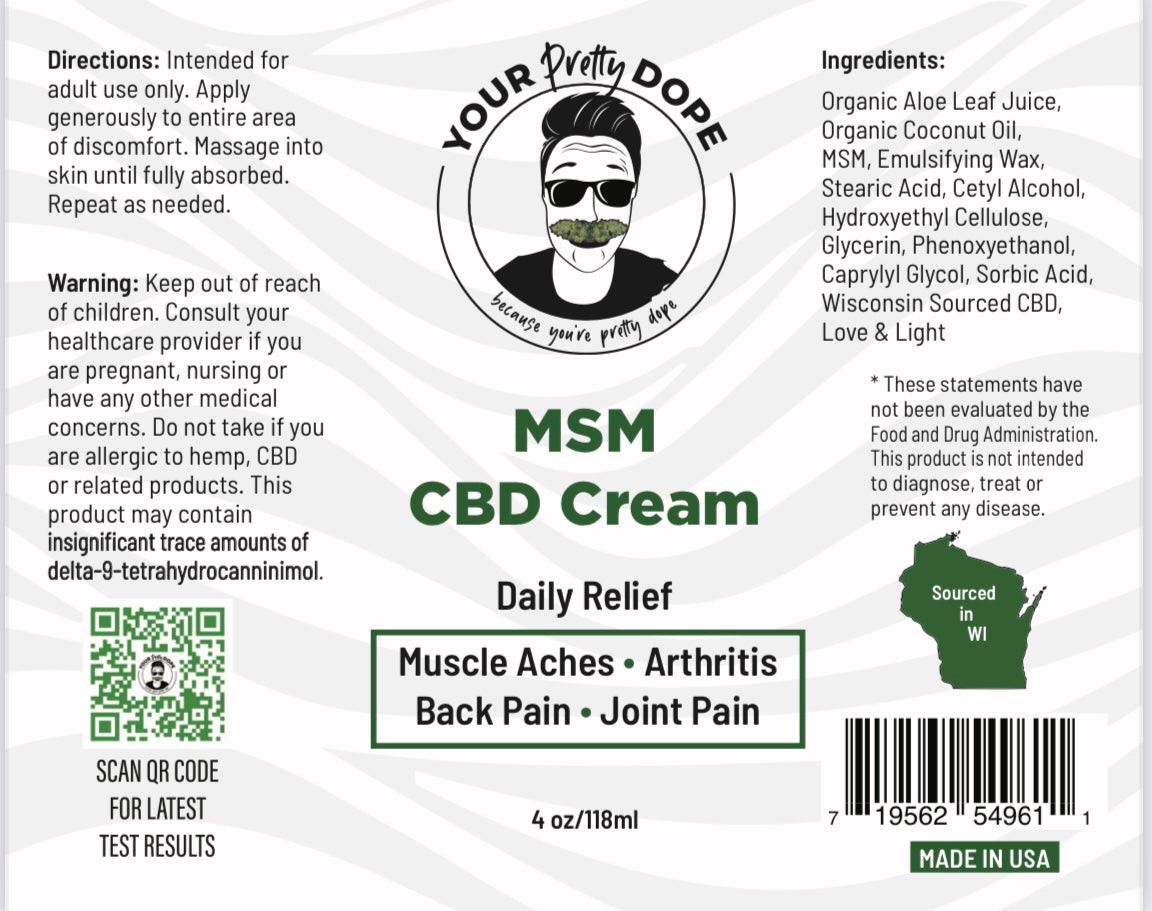 MSM Cream