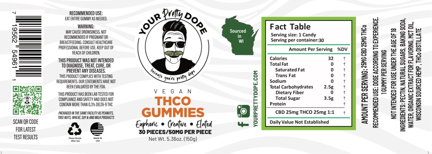 THCO Vegan Gummies