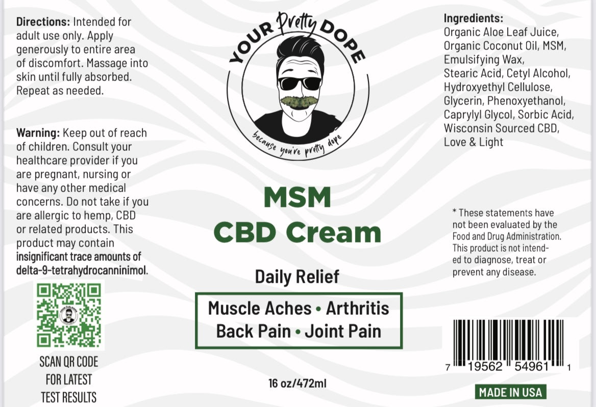 MSM Cream